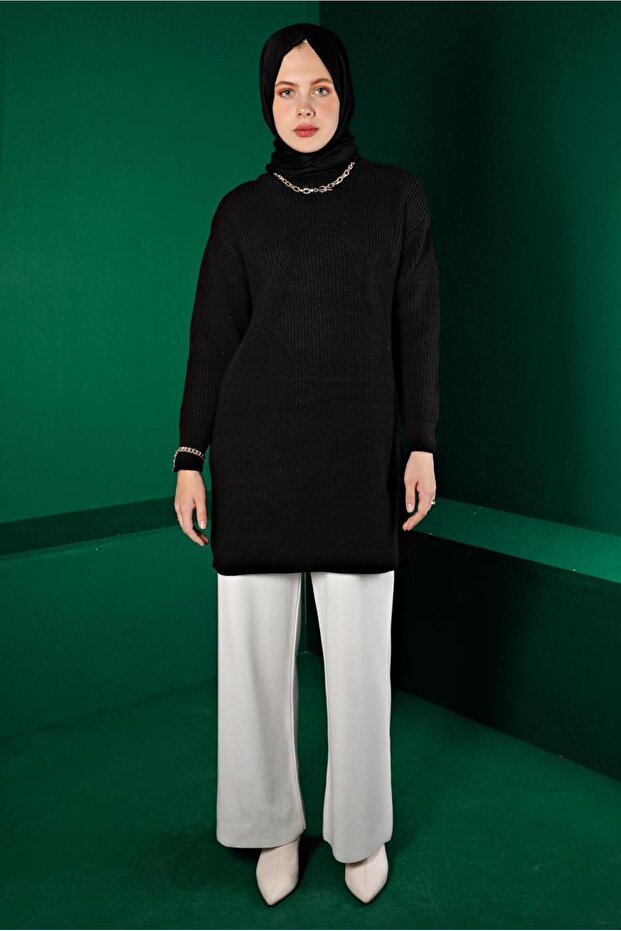 تونك تريكو منقوش ذاتيًا 43121 - 1