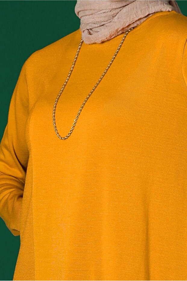 CEP DETAYLI BASIC TRİKO TUNİK 43172 - 4