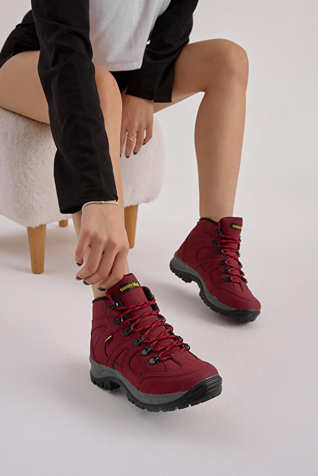 Unisex Claret Red Trekkingstiefel V2rts - 1