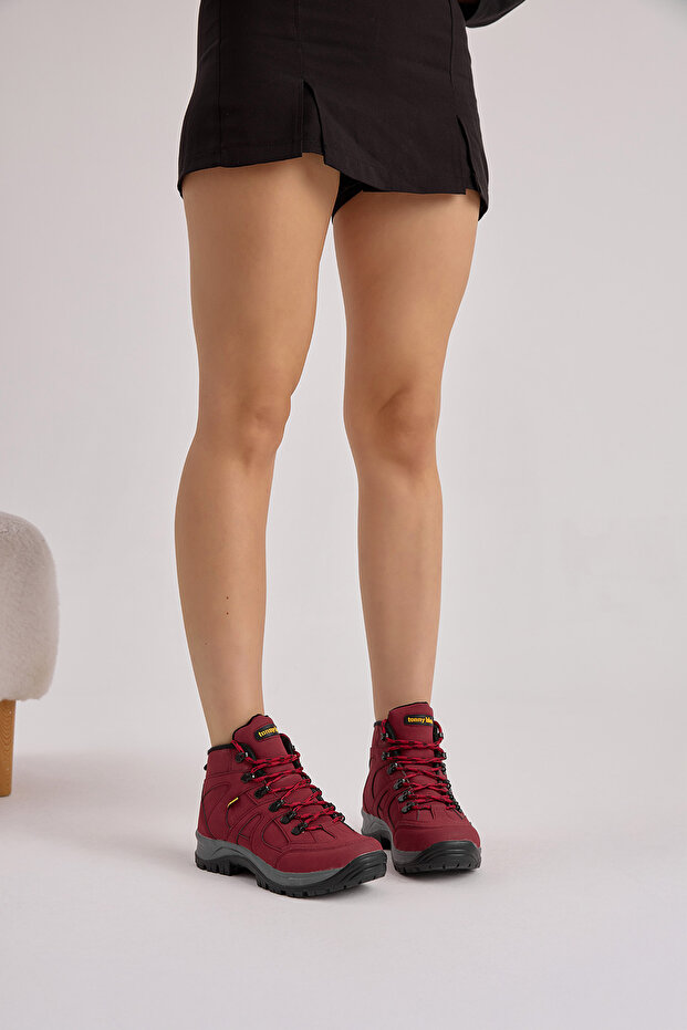 Unisex Claret Red Trekkingstiefel V2rts - 4