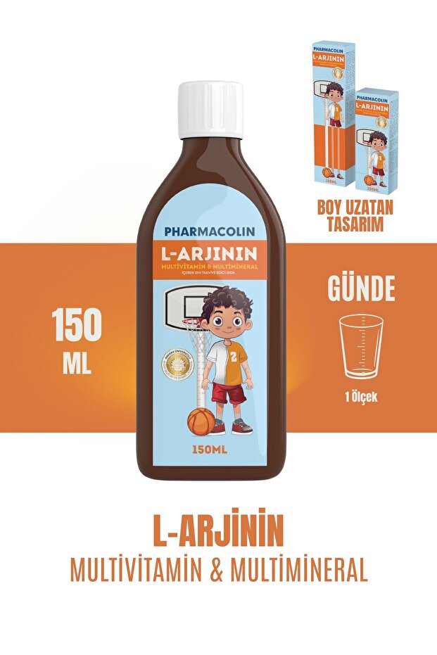 L-Arginine Multivitamin Multimineral 150 ML Şurup - 1