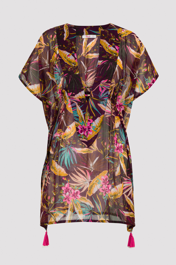Basic Printed Kaftan - 6