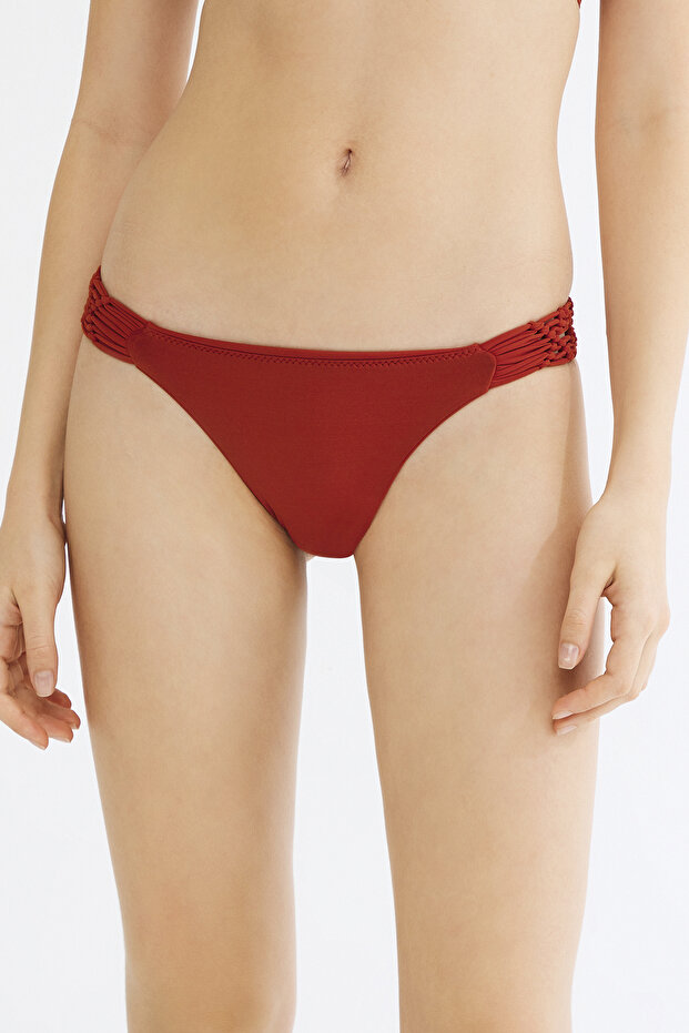 Basic Macrame Turuncu Bikini Altı - 1