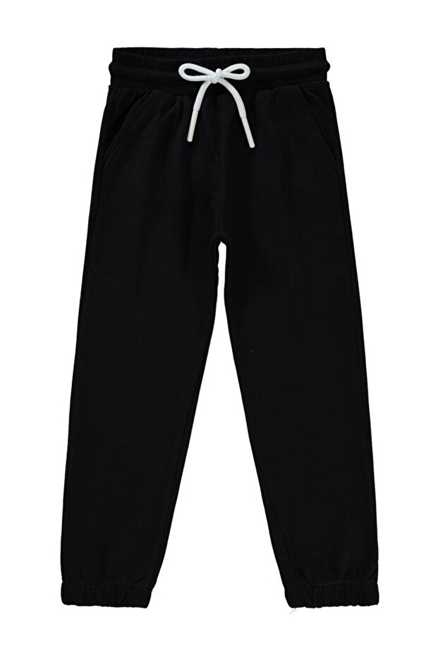Basic 6-9 Years Old Sweatpants - Black