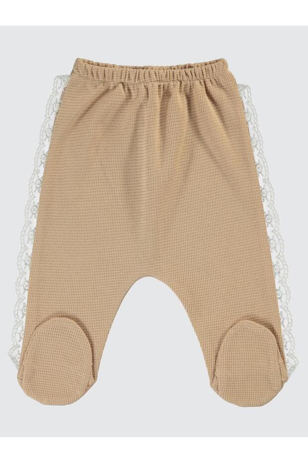 Lace Side 1-6 Months Single Bottom Baby - Beige 1-3 Months