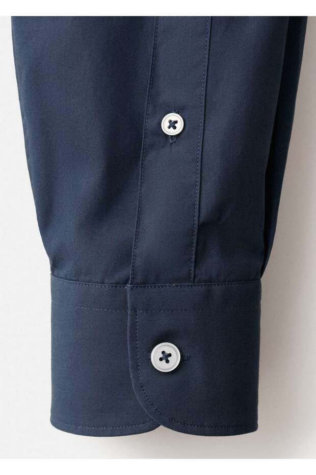 Regular fit %100 pamuklu gömlek - 6