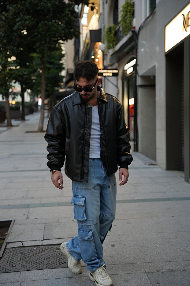 ERKEK KIŞLIK DERİ MONT - 2