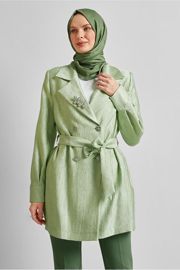 ارتداء بروش وشاح 45546