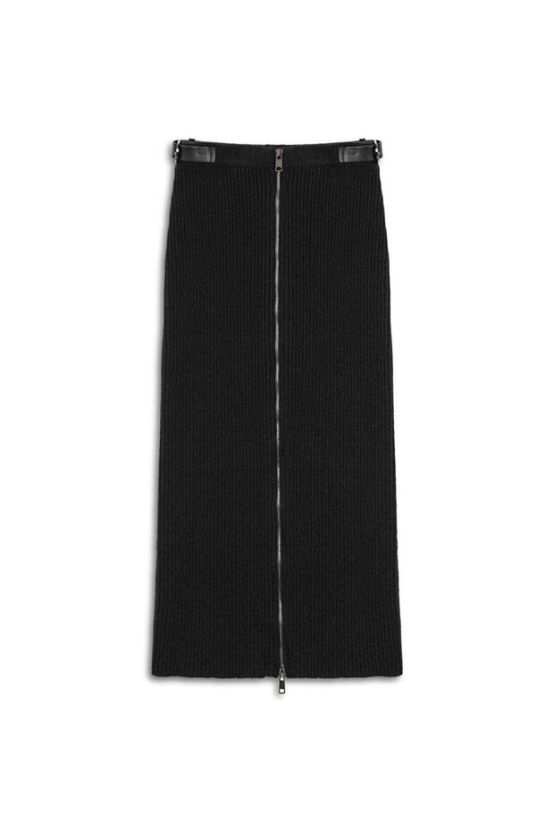 ÇİFT KEMERLİ TRİKO ETEK - 3