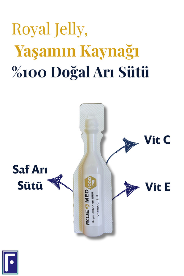 Royal Jelly 1000 Mg – Arı Sütü Fresh Vitamin C & E – 10 Shot - 7