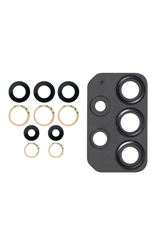 Samsung Galaxy A72 Rear Camera Glass Lens with Frame Complete Sm-A725F Compatible