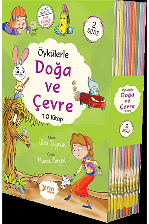 ÖYKÜLERLE DOĞA VE ÇEVRE 10 KİT. 2.SINIF HİKAYE
