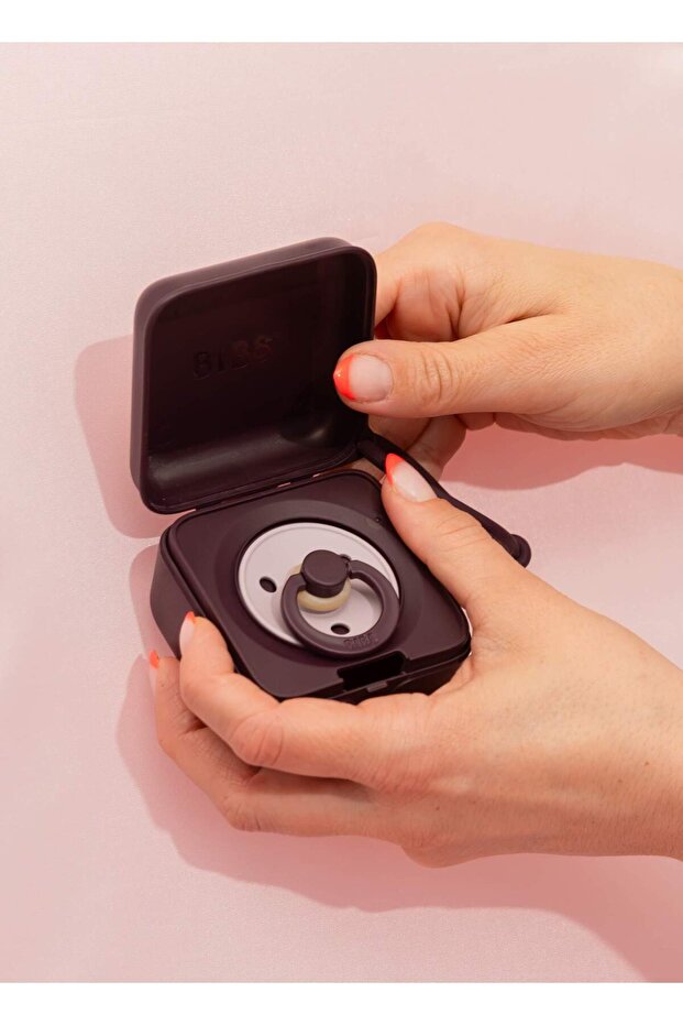 Pacifier Box Emzik Kutusu-Plum - 5