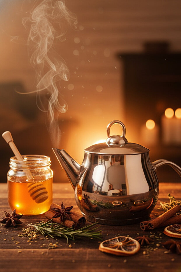 Sphere 1.50 Liter Stainless Steel Herbal Tea Pot