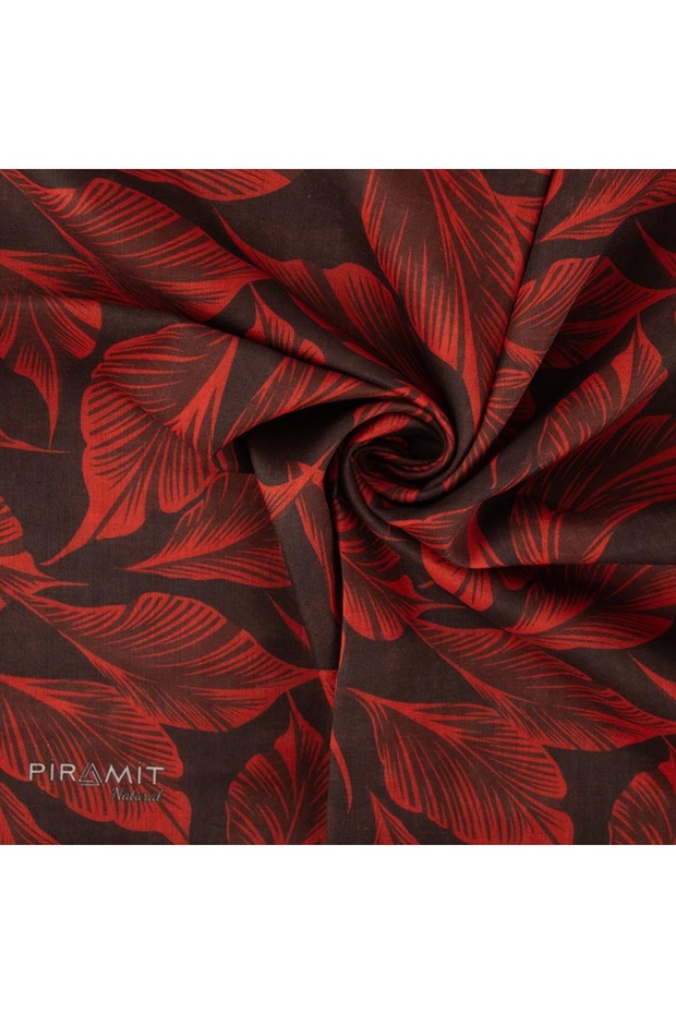 Natural Patterned Scarf - 2