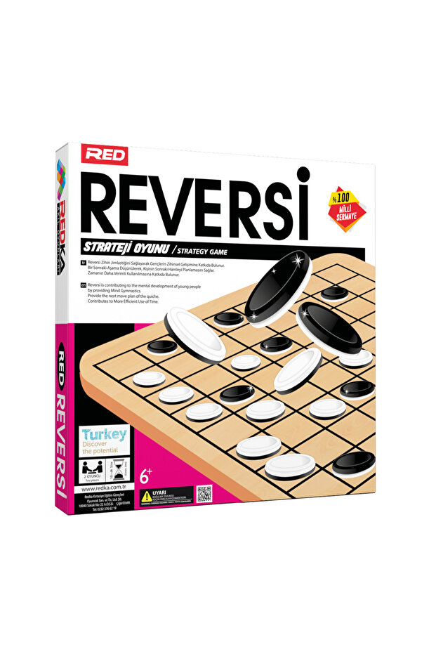 Reversi Strateji Ve Zeka Oyunu (AHŞAP) - 1