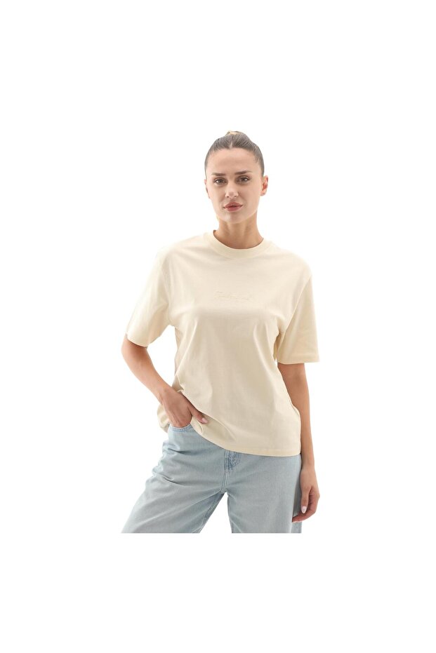 B0A424Befl1-R Lush Comfort Short-Sleeve Tee Women's T-Shirt S & Uuml;Tl & Coffee