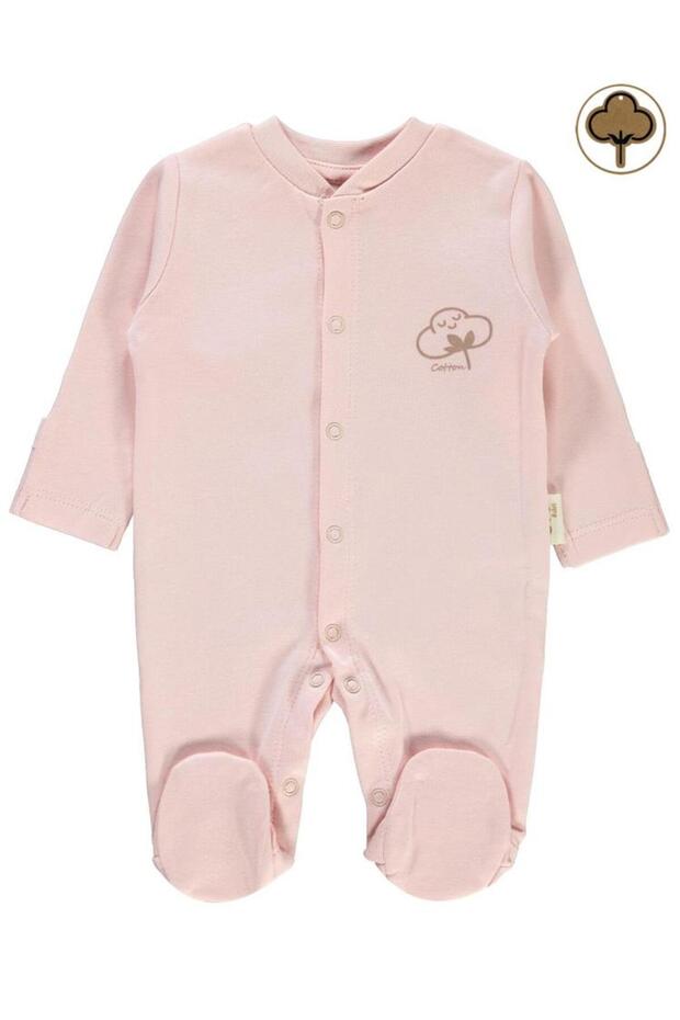 Organic Cotton Piece Jumpsuit - Pink