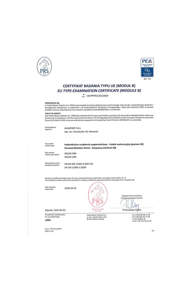 OSCAR life jacket - 5