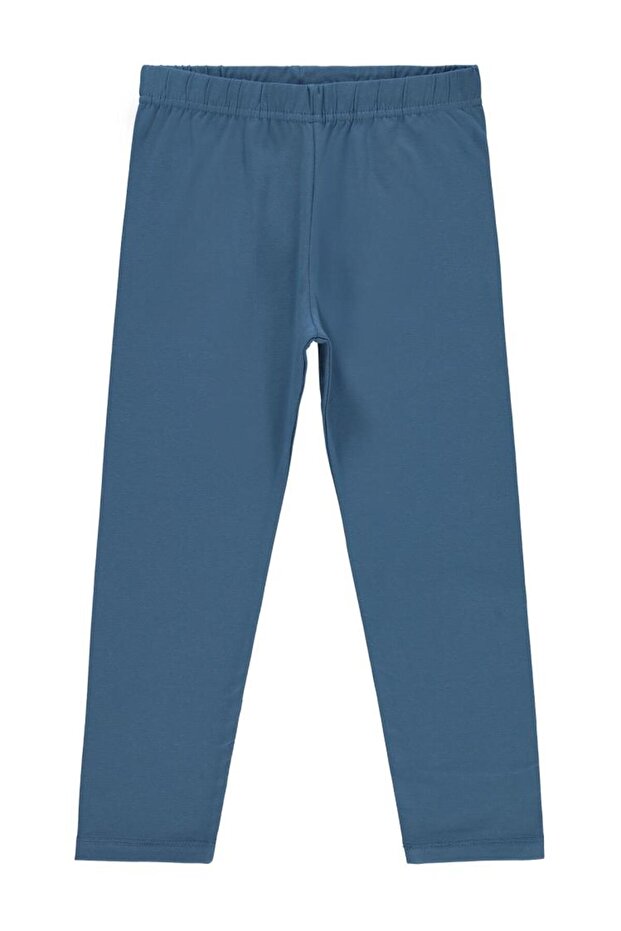 Basic Leggings for Ages 6-9 - Green