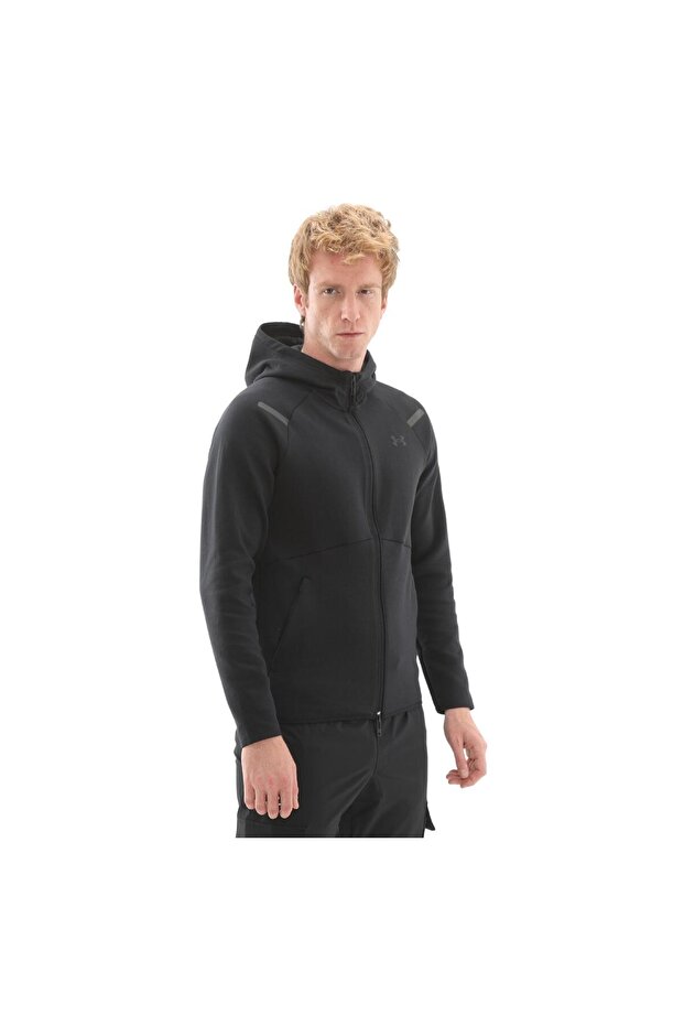 A1389352-001 Ua Unstoppable Flc Fz Hd Eu Erkek Ceket Siyah - 3