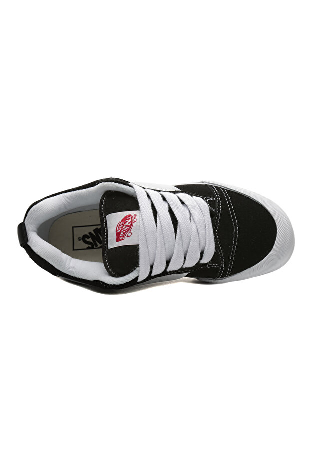 0009QC6BT1-R Vans Knu Skool Sneakersy Czarne - 5