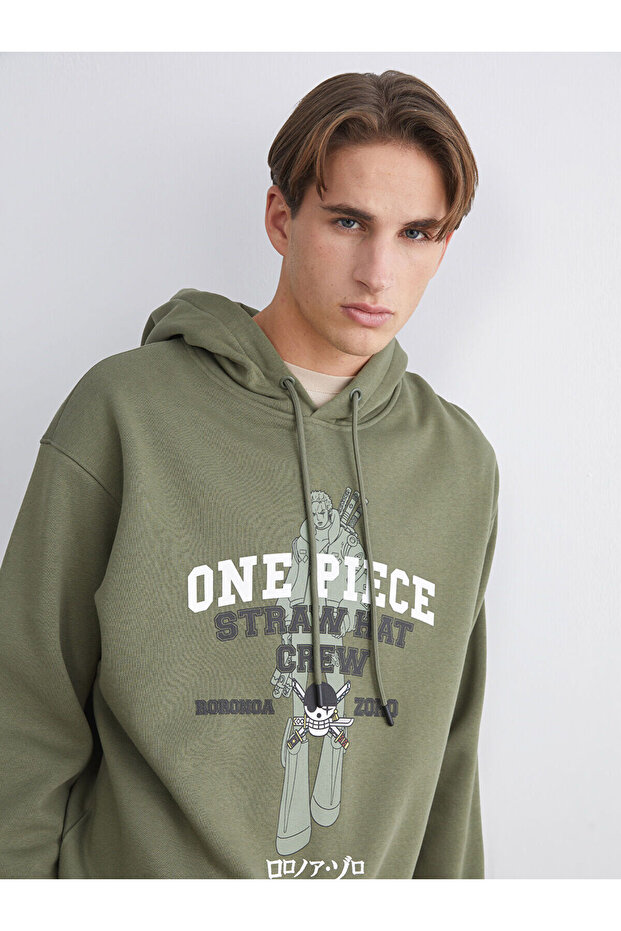 XSIDE Long Sleeve One Piece Printed Men's Hoodie