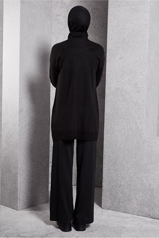 BONCUK İŞLEMELİ TRİKO TUNİK 44914 - 4