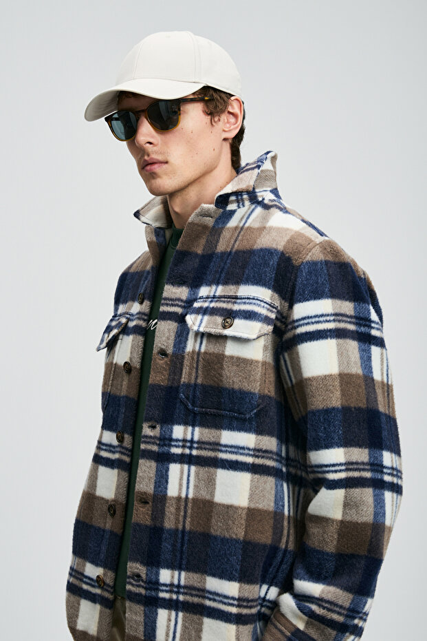 Joseph Erkek Basic Gömlek Regular Fit Kahverengi - 4