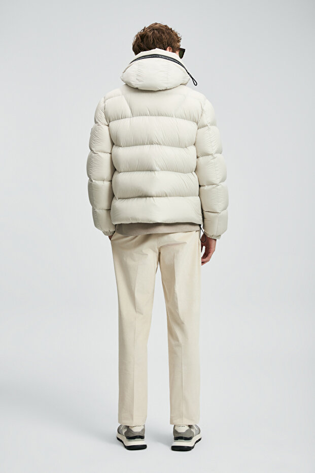 Jacop Kaz Tüyü Erkek Mont Taş - 6