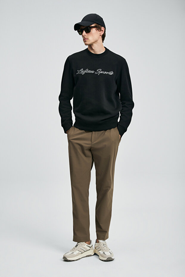 Loved Erkek Sweatshirt Siyah - 2