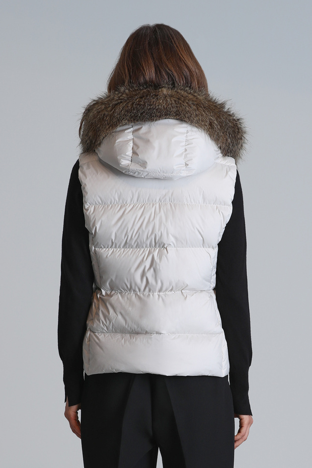 Luna Kadın Tekno Yelek Ekru - 6