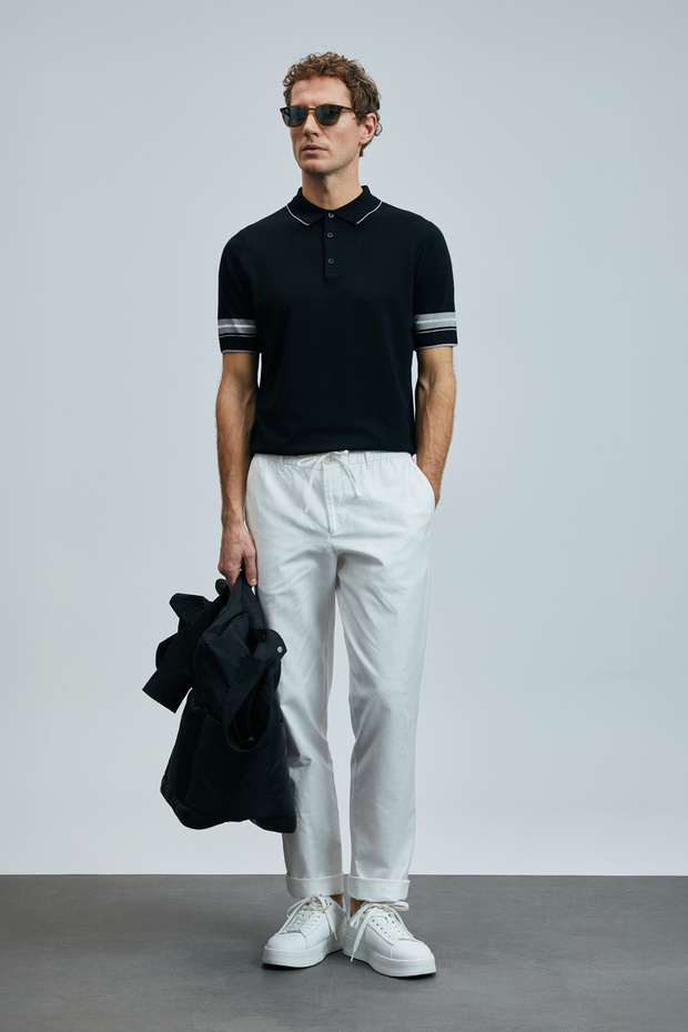 Noah Erkek Modal Karışımlı Kazak Siyah - 1