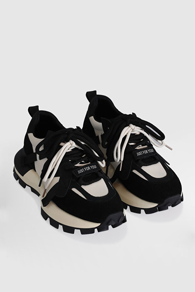Yoko Kadın Sneaker Ayakkabı SİYAH - 4