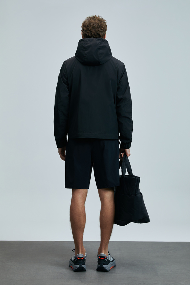 Erdem Erkek Spor Şort Regular Fit Siyah - 6