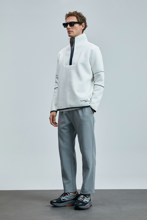 Luck Erkek Eşofman Altı Gri - 4