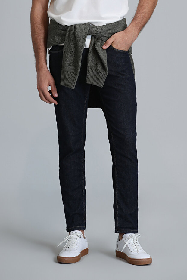 Jacob Smart Jean Erkek Pantolon Regular Fit Mavi - 2