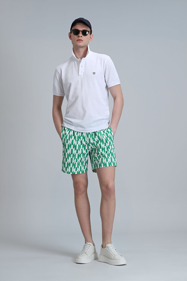 Nova Erkek Deniz Şortu Yeşil - 5