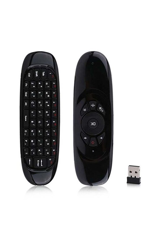 2.4G Air-Mouse Wireless-Keyboard Gyroscope Remote Control - 1
