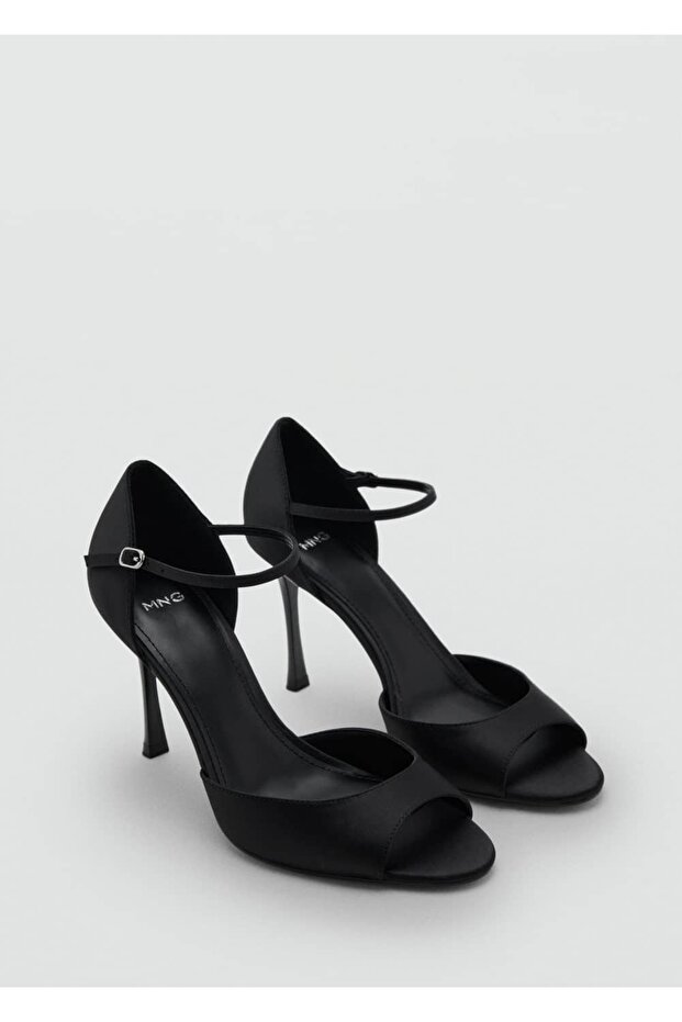 Heeled Satin Sandals