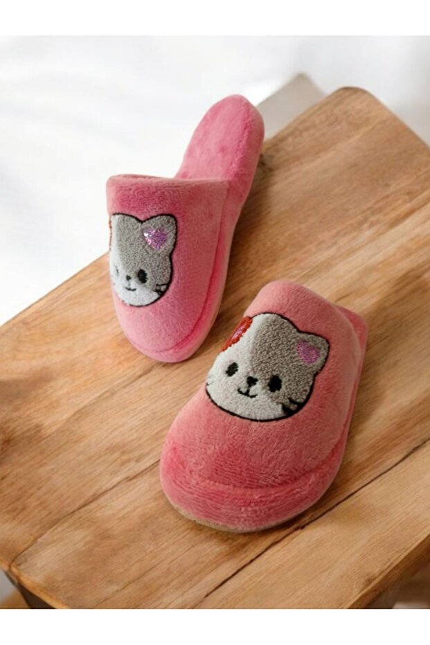 Cat figured house slippers - 4