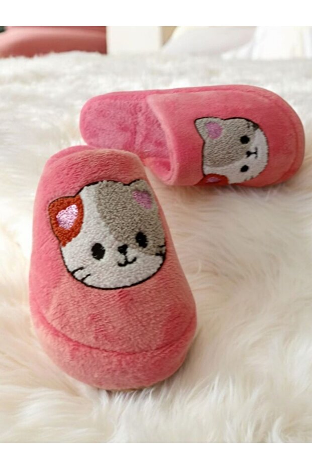 Cat figured house slippers - 2