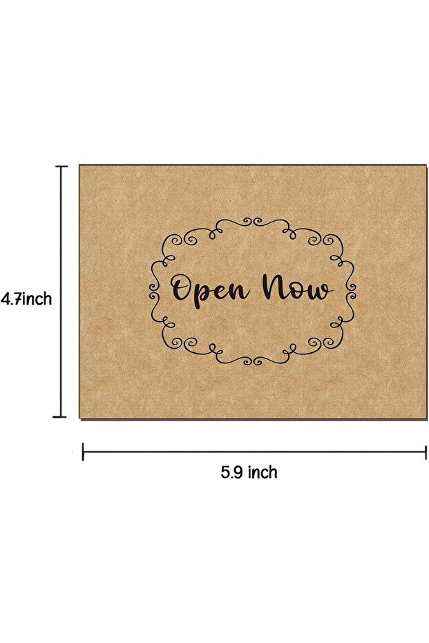 Open When Envelopes - 8 Recycled Brown 'Open When' Envelopes by UR E Tink (10.4 x 13.97 cm) - 2