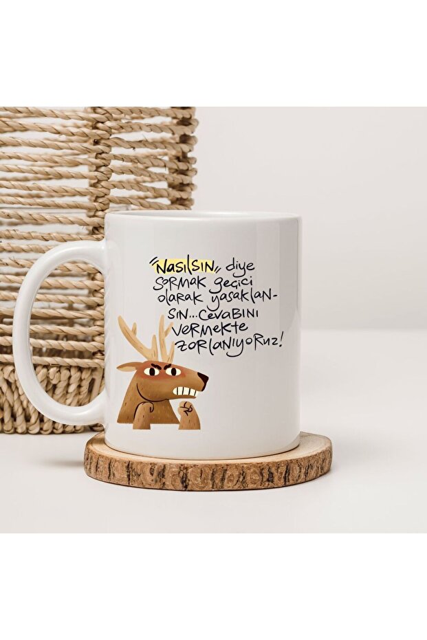 It's Forbidden to Ask How Are You? Printed Mug - 1