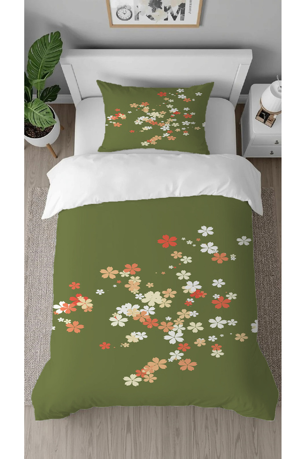 Daisy Flower Pattern Printed Special Design Single Style Stylish Duvet Cover Set Without Sheets