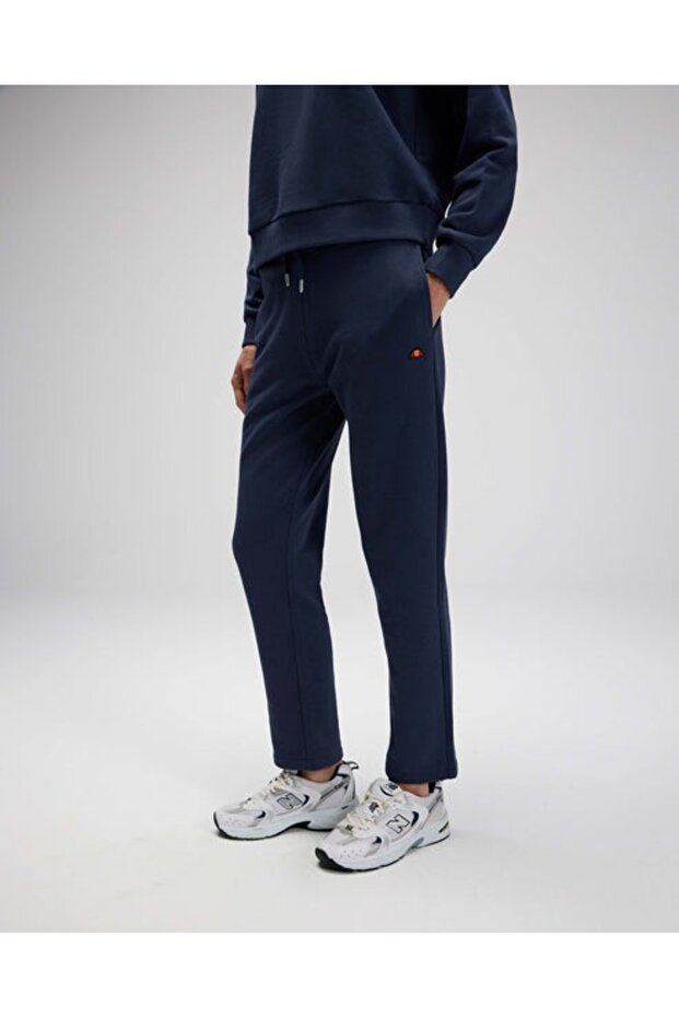Cotton Regular Fit Regular Waist Straight Leg Sweatpants Sweatpants Ef556
