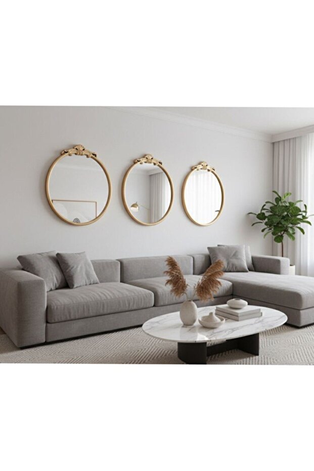 مرآة مرايا ديكور فاخرة 66×66 سم - 5