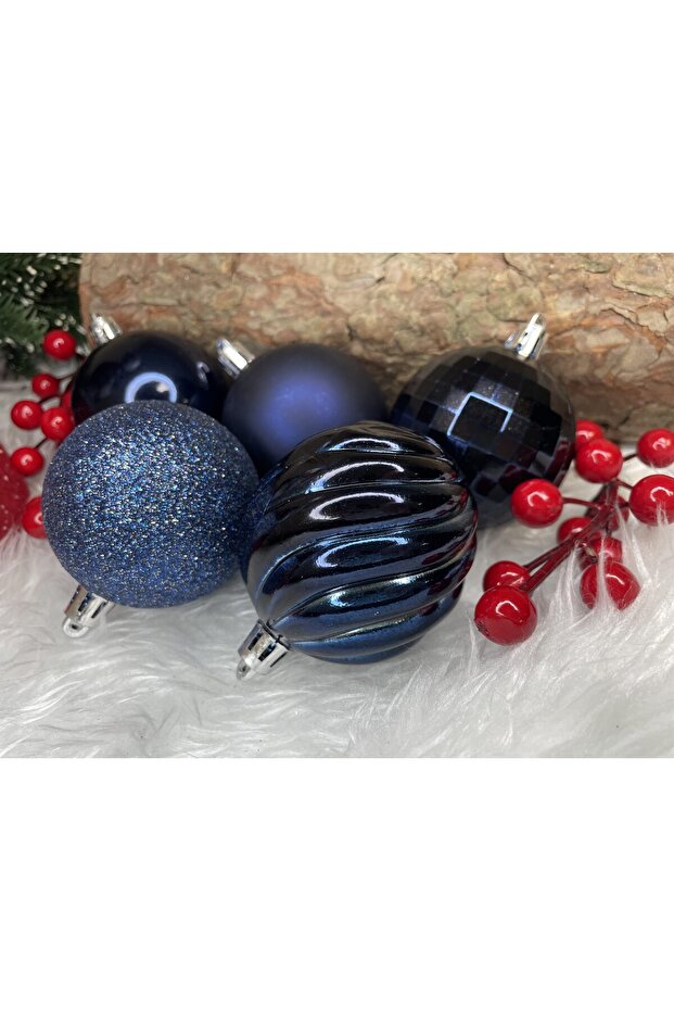 Коледна украса - Синьо - 17