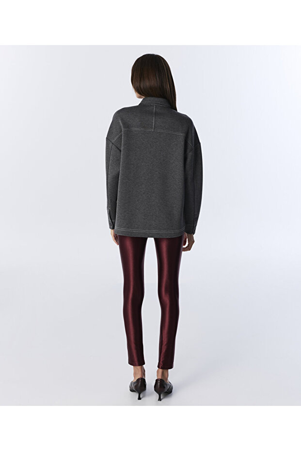 KONTRAST DİKİŞLİ GÖMLEK - 5