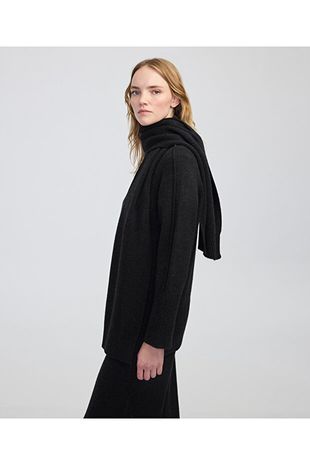 Çıkarılabilir atkılı triko - 5